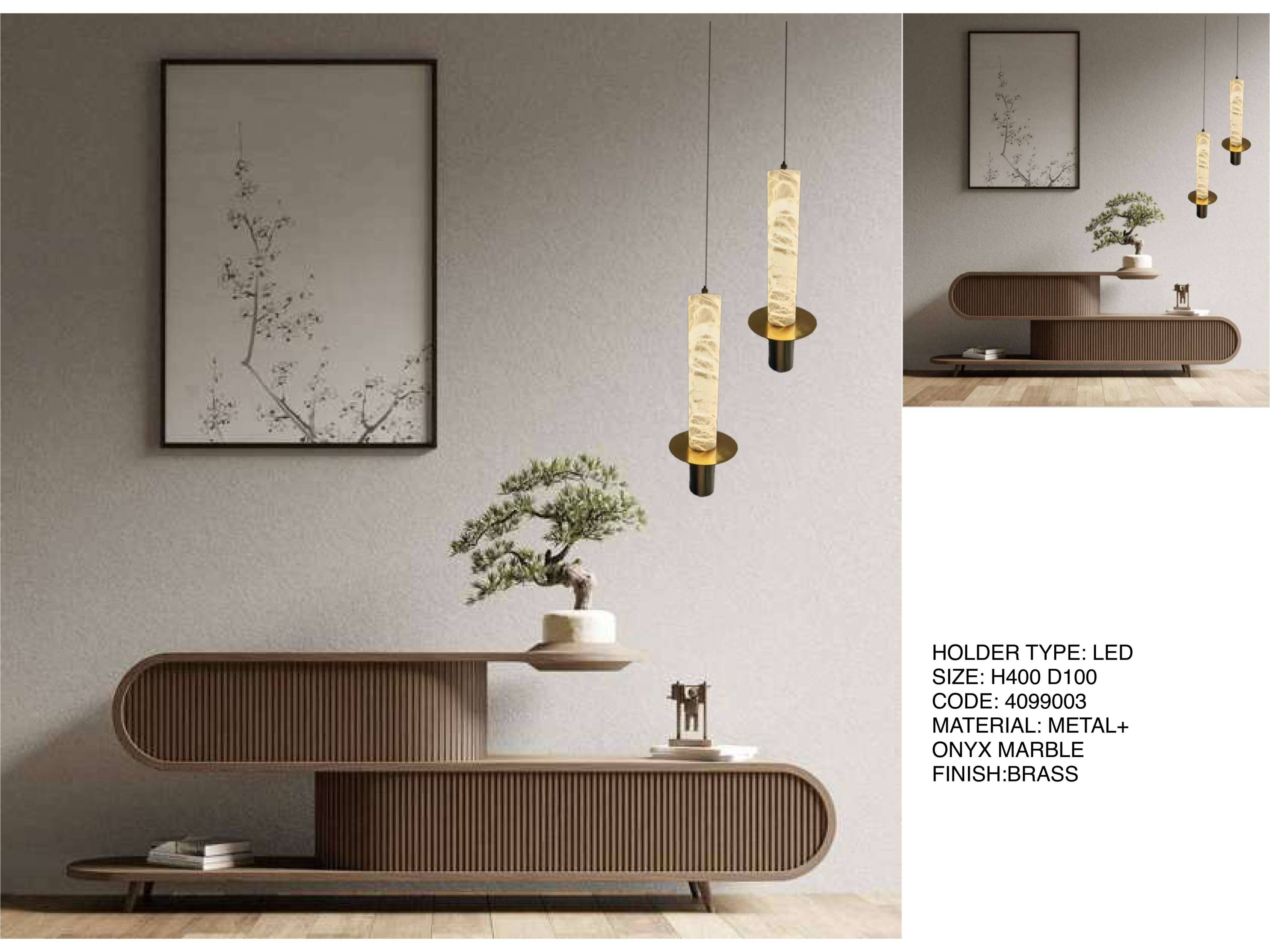 Beyond Lights - Onyx Marble Lamp- LCHL